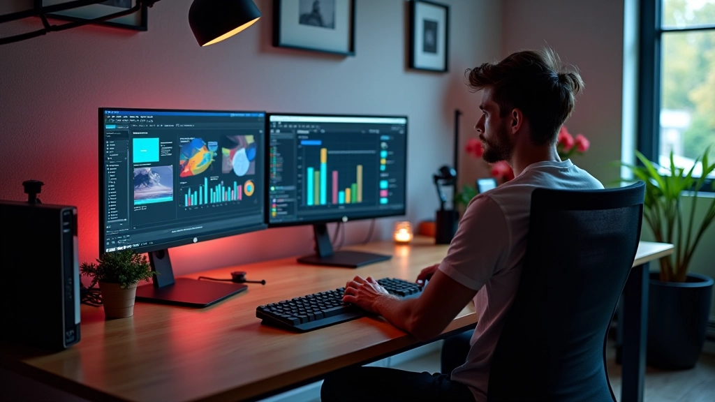 Studio de production avec équipement d'animation et écrans de travail modernes